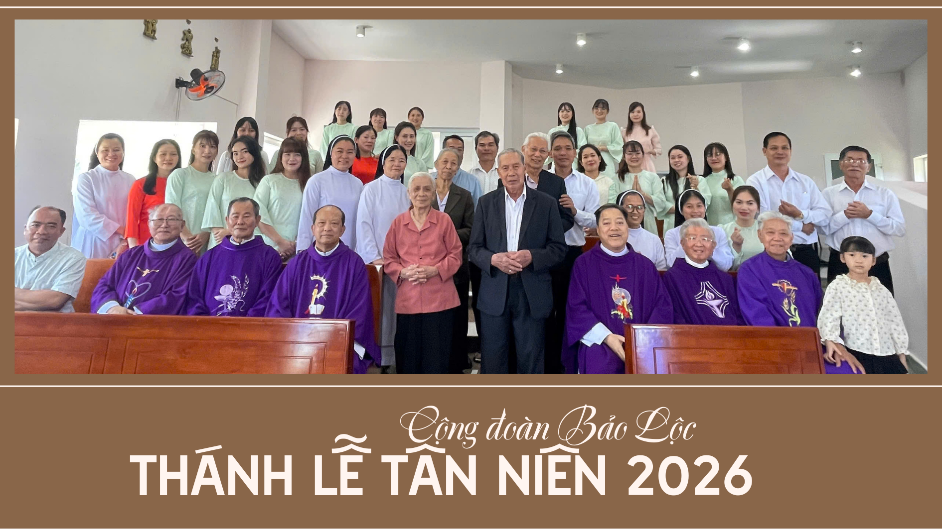 Tu xá Micae Bảo Lộc: Thánh lễ Tân Niên 2026